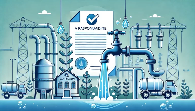 A Responsabilidade das Empresas de Saneamento Básico