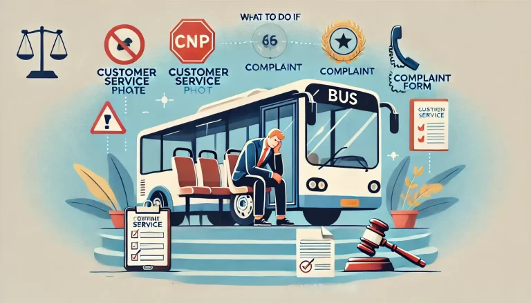 Que Fazer se o Serviço de Transporte Rodoviário for de Baixa Qualidade