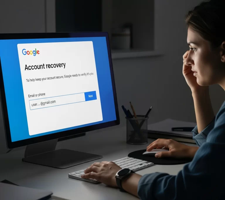 Recuperar Senha do Gmail